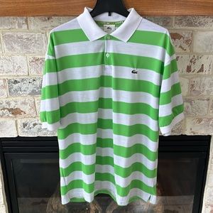 Lacoste men’s polo in XXL (bought in Europe, so really an XL in USA)